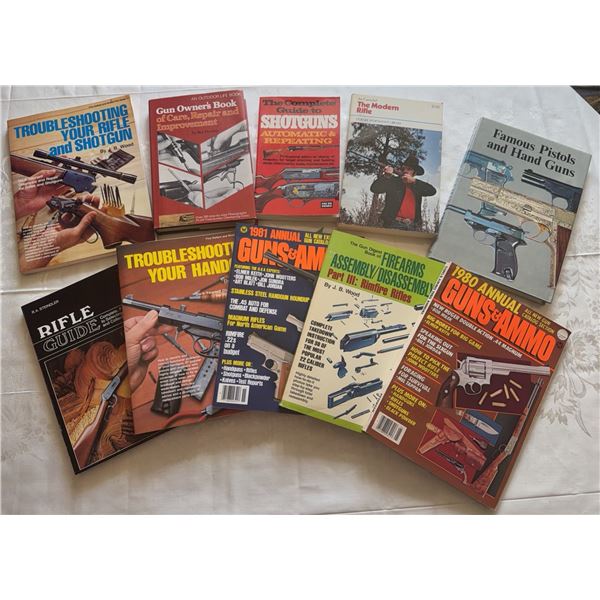 Firearms Reference and Guns & Ammo Magazines (10 Pieces)