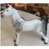 Image 3 : Ceramic Horse Figurines and Horse Motif Ashtray Set