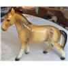 Image 4 : Ceramic Horse Figurines and Horse Motif Ashtray Set