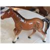 Image 5 : Ceramic Horse Figurines and Horse Motif Ashtray Set