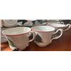 Image 2 : ARPO Romania Porcelain Christmas Dinnerware Set