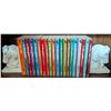 Image 1 : Equestrian Themed Book Collection with Porcelain Horse Head Bookends