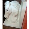 Image 8 : Equestrian Themed Book Collection with Porcelain Horse Head Bookends