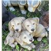 Image 4 : Five Dog Lawn Ornaments, Mixed Materials