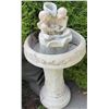 Image 1 : Concrete Garden Bird Bath with Cherub Figures