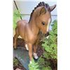 Image 1 : Painted Composite Foal Garden Statue