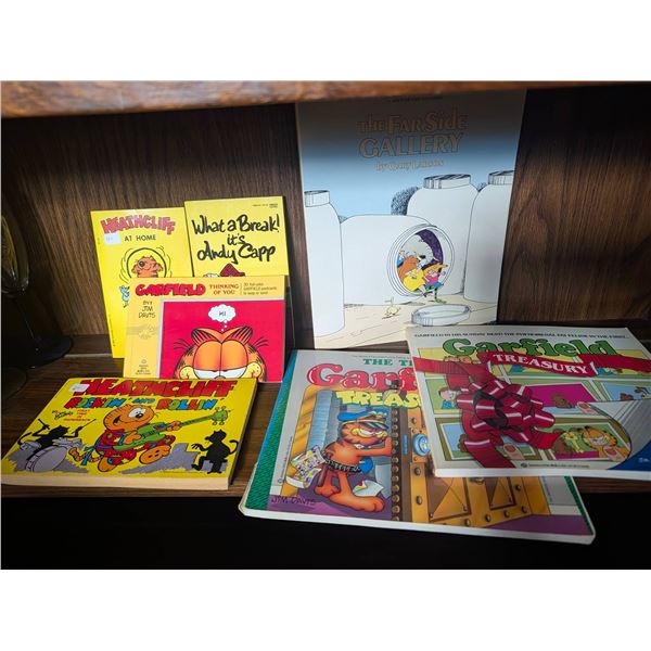 Comic Collections: Garfield, Heathcliff, Andy Capp, Far Side