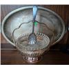 Image 8 : Electroplated Serving Collection w/ Crystal Stemware