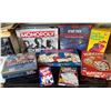 Image 1 : Board and Card Game Lot Including Monopoly and Rummikub