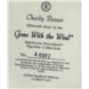 Image 6 : Gone With the Wind Heirloom Porcelain Figurine Bases by Bradford Editions