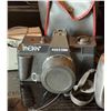 Image 3 : Meikai 4353 SSN 35mm Film Camera, Pentax Zoom 105-R, and Accessories