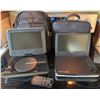 Image 1 : Philips and Unbranded Portable DVD Players with Cases and Remote