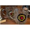 Image 3 : Firefighter Collectible Set with 1982 Trophy, Four Mugs, and Ceramic Figurine