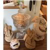 Image 1 : Sand Castles, Shell-Covered Duck, Crystal Jar with Shells