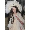 Image 2 : Porcelain Victorian-Style Doll with Lace Dress and Bonnet