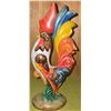 Image 4 : 4 Painted Ceramic Rooster Figurines