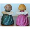 Image 3 : Angel Figurines and Bell Set, Ceramic and Metal, 7 Pieces