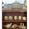 Image 1 : Mushroom Ceramic Canister and Tableware Set, 13 Pieces