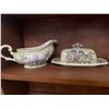 Image 4 : Mushroom Ceramic Canister and Tableware Set, 13 Pieces