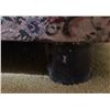 Image 7 : Floral Upholstered Wood Trim Sofa and Chair Set