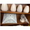Image 4 : Ceiling Fan, Glass Shades, and Pendant Light Fixtures Lot