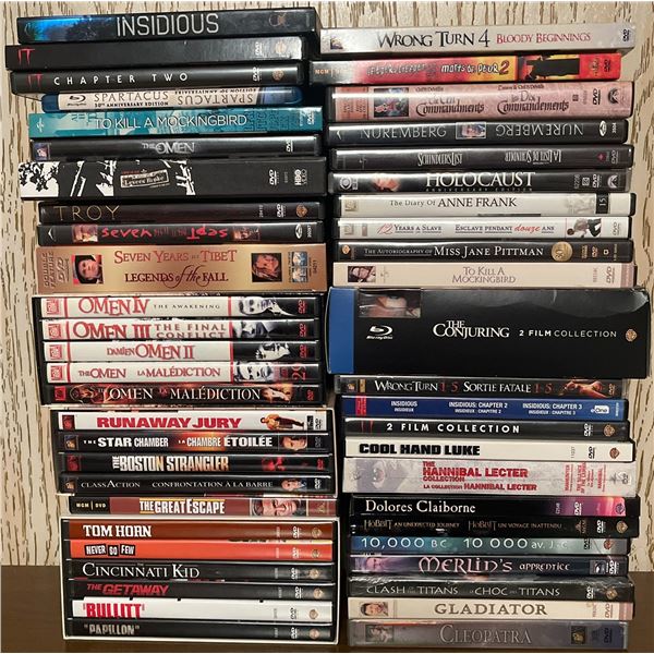 Mixed Genre DVDs and Blu-rays
