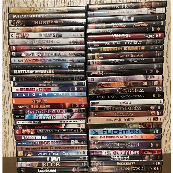 War and Action DVDs