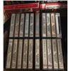 Image 2 : Large Mixed Lot of Audiobooks and Novels, Cassette and Hardcover