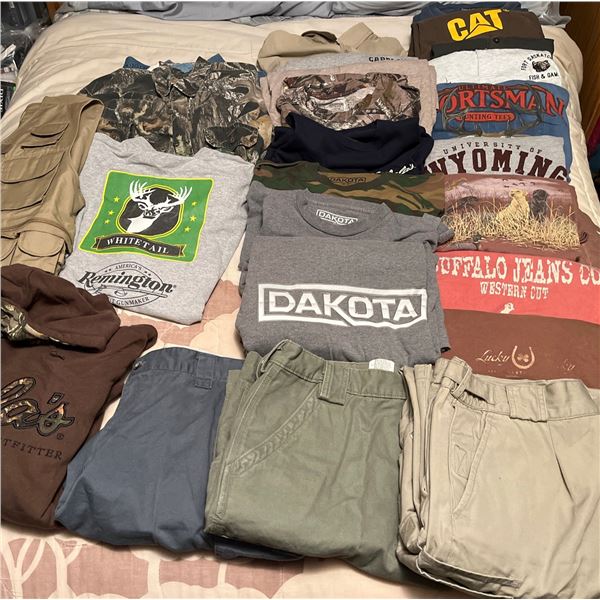 Outdoor and Hunting Clothing Lot