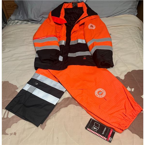 Mammoet Workwear Yakut Work Jacket and Trousers Set XL/L