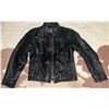 Image 1 : Sears Men's Black Leather Jacket Size 38