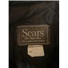 Image 2 : Sears Men's Black Leather Jacket Size 38