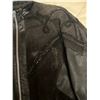 Image 2 : Cosa Nova Black Leather and Suede Jacket, Made in China