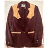 Image 1 : Country West Brown Suede Leather Western Blazer