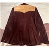 Image 2 : Country West Brown Suede Leather Western Blazer