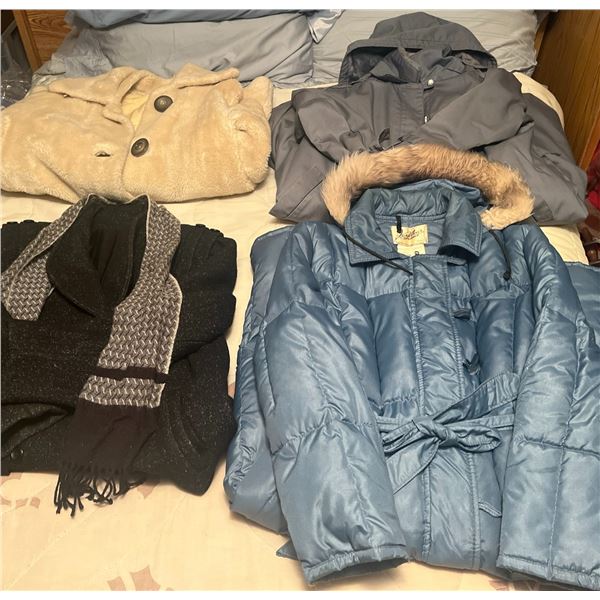 Canadian-Made Women's Outerwear Jackets and Coats, 4 Pieces