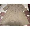 Image 3 : Opera Montreal Beige Trench Coat, Size 9/10, Made in Canada