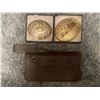 Image 1 : Two Western Belt Buckles and Leather Wallet