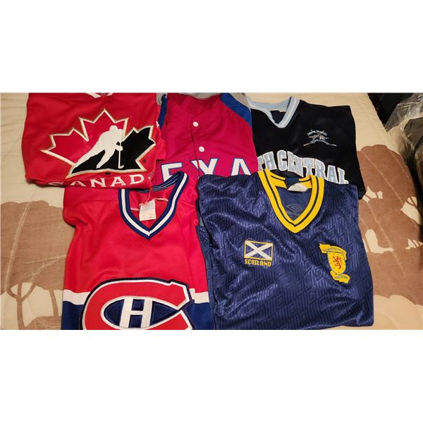 Sports Jerseys Lot 