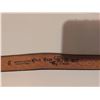 Image 4 : Four Tooled Leather Belts, 32/80 to 32 Inch, Various Brands