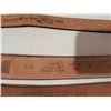 Image 5 : Four Tooled Leather Belts, 32/80 to 32 Inch, Various Brands