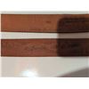Image 7 : Four Tooled Leather Belts, 32/80 to 32 Inch, Various Brands