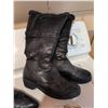 Image 5 : Women's Shoe Lot: Tender Tootsies Boots, Capelli Rossi Shoes, White Sandals
