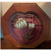 Image 4 : Wooden Jewelry Chest, Octagonal Box & Brass Lamp Set