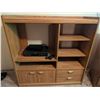 Image 1 : Media Shelf With SONY and Hitachi DVD/CD Players and Remotes