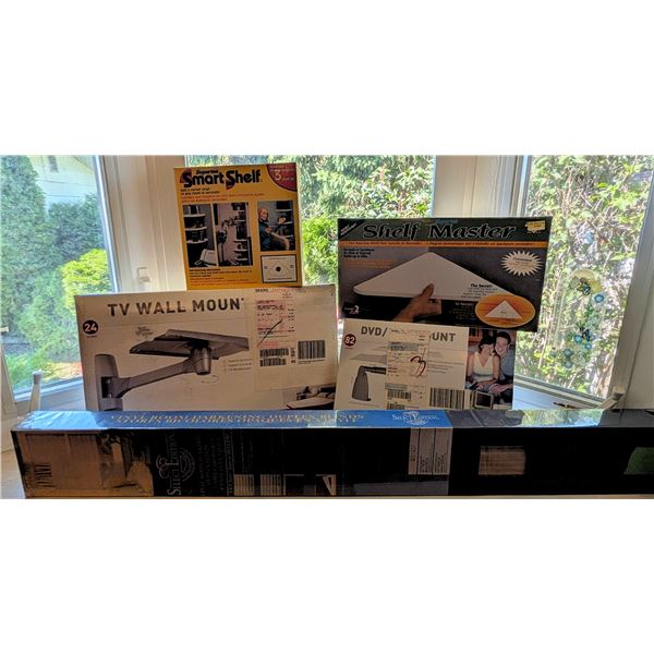 New Product Collection: TV Mounts, Shelving, Blinds and More