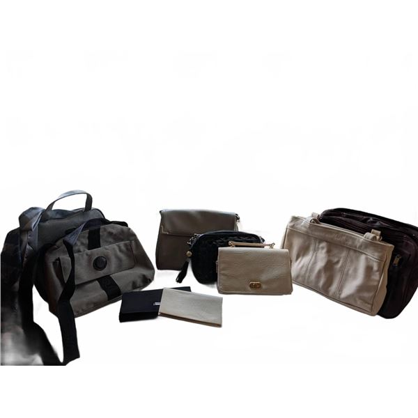 Lady's Handbag Collection—Genuine Leather and Mixed Materials