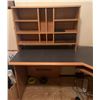 Image 2 : Large Corner Office Desk With Hutch and Drawers