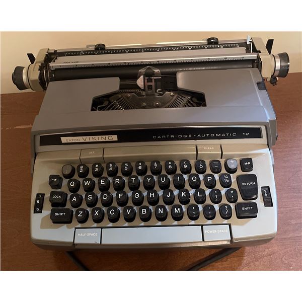 Eaton Viking Cartridge-Automatic 12 Typewriter with Power Cord