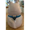 Image 3 : Pet Treat Jar Cat-Shaped Plastic Container